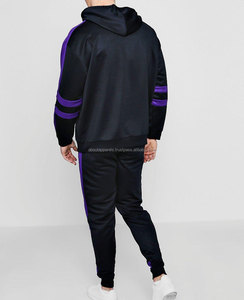 OEM sur mesure hommes Jogging costume Fitness sport survêtement avec caractéristiques de taille plus en vrac prix de gros bon marché - Product Image 5