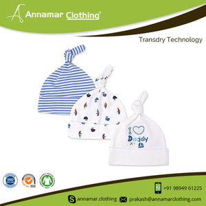 Factory Price In India 100% Organic Cotton Baby Beanie Hat - Product Image 5