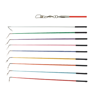 ALLWINWIN RGR09 Rhythmic Gymnastics Ribbon - Tricolor 4/5/6m Dance