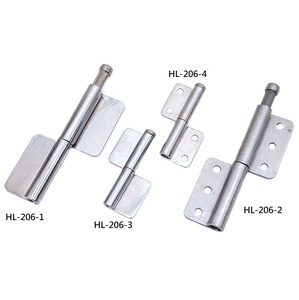 บานพับประตูเหล็ก HL-206-1 สำหรับตู้ควบคุมไฟฟ้า แบบยกได้ ปรับองศาได้ ถอดออกได้ ข้อต่อแบบเลื่อน สำหรับประตูอุตสาหกรรม - Product Image 6