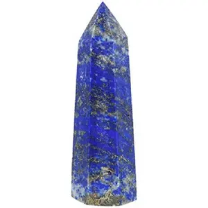 Lapis Lazuli Healing Wand Standing Points Tower For Chakra Balancing Spiritual and Home Office Decorations