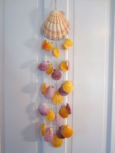 กระดิ่งลมเปลือกหอย งานฝีมือ เวียดนาม - Product Image 4