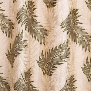 Rideaux modernes en coton imprimé, décoration de porte fenêtre verte, pour maison, feuille, design, pour salon, de luxe - Product Image 2