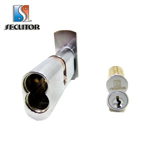 Pomo cuadrado plano, barra giratoria ovalada, cilindro para cerradura de puerta de núcleo IC - Product Image 3
