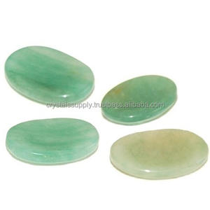 Pierre d'inquiétude en aventurine verte, savon en pierre d'inquiétude à vendre : fournisseur en gros de pierres d'inquiétude gravées : fournisseur de cristaux - Product Image 2