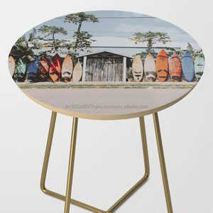 Mesa lateral de cama superior estampada - Product Image 5