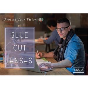 093) duro resina 1,56 PGX convencionales progresivo/amigo RX sin cortar - Product Image 2