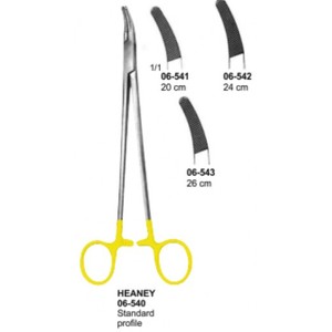 PORTA AGUJAS HEANEY TC 26CM INSTRUMENTOS QUIRÚRGICOS DE ACERO INOXIDABLE CON INSERTOS DE CARBURO DE TUNGSTENO - Product Image 1