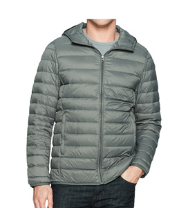 Chaqueta con capucha para hombre, chaqueta acolchada de alta calidad, ligera, resistente al agua, personalizada - Product Image 5