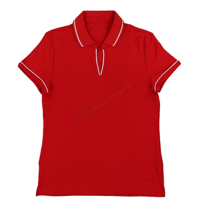 <b>Top</b> Selling Breathable Casual for Shirts for <b>Women</b> Turtleneck Short Sleeve Fitted Golf Shirt - Product Image 4