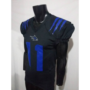 Uniformes de Fútbol Americano Personalizados 2024 de Alta Calidad, Transpirables y Antibacterianos para Adultos, Jersey Sublimado con Diseño de Bandera - Product Image 4