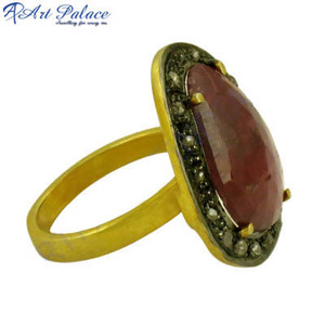 แหวนเงินสเตอร์ลิงแท้สีทึบดีไซน์วินเทจ925วิกตอเรียพร้อมอัญมณีสีแดงทำด้วยมือเครื่องประดับสำหรับงานแต่งงานของที่ระลึก - Product Image 2