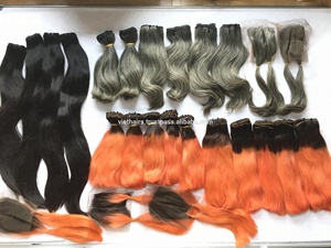 Perruque malaisienne avec dentelle transparente, colorée, trame, cheveux naturels, Super Double Drawn, origine péruvienne, nouveau produit - Product Image 4