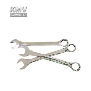 Made Combination Wrenches Spanner Kit Stainless Steel Superior Quality 50 Mm Sizes Chrome Vanadium Steel 1 1/8in 1 Years Metric