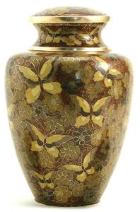 Urna de cremación para adultos con diseño de flores de roble para Europa y EE. UU. - Product Image 3