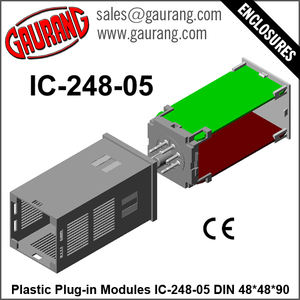 Modules enfichables en plastique ABS à usage industriel Boîtier de commande de compteur de panneau électrique Niveau de protection IP66 moulé y compris armoire - Product Image 2