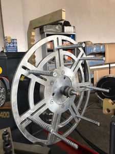 Adaptateur de redressage de jante hydraulique ZETAMAK de haute qualité, équipement pour véhicules, pour une réparation efficace des roues de moto - Product Image 5