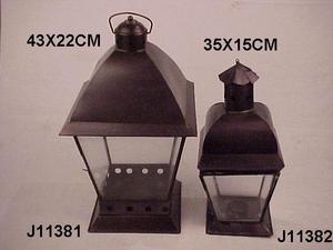 ตะเกียงเหล็กทรงสี่เหลี่ยมยอดนิยม รูปทรงตัววี ผิวสีทองแดง ตะเกียงโมร็อกโก ของตกแต่งบ้าน ที่ใส่เทียน งานโลหะ - Product Image 5