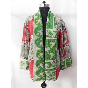 Vêtements d'hiver sexy pour femmes, manteau fait à la main pour filles, kantha - Product Image 1