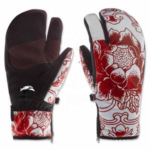 Invierno impermeable antideslizante deportes al aire libre cálido térmico esquí nieve guantes mitones - Product Image 4