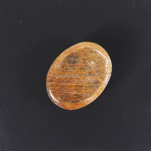 ธรรมชาติGolden Rutile Quartz 17X13มม.11.95 Ctsอัญมณีหลวมสำหรับเครื่องประดับทำ - Product Image 2