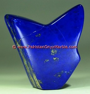 Lapis Lazuli naturel culbute dans toutes les tailles Pierres précieuses minérales bleues de haute qualité Excellente tranche de turquoise bleue foncée polie - Product Image 1