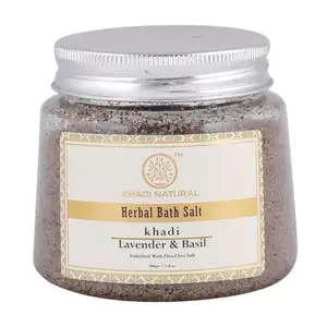 "KHADI Alami" LAVENDER BASIL "BATH SALT"