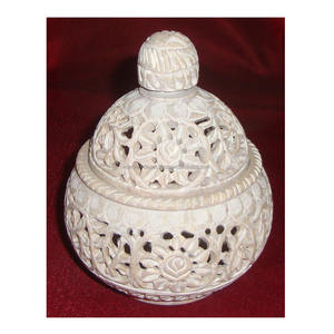 พิเศษ Soapstone Tealight ตกแต่งโคมไฟ - Product Image 1