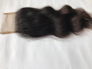 Extensiones de Cabello Virgen Remy Indio con Ondas Naturales, Cierre Frontal, Alta Calidad, 130% de Densidad, Nudo Invisible - Product Image 2