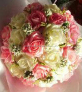 ลูกบอลดอกกุหลาบแขวนสำหรับงานแต่งงาน,ลูกบอลดอกกุหลาบประดิษฐ์สำหรับตกแต่งงานเลี้ยงและวันคริสต์มาส - Product Image 5