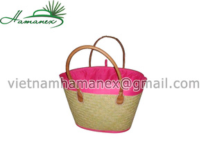 Hamanex กระเป๋าถือใบปาล์มธรรมชาติ VH-B002ถุงช้อปปิ้งพรีเมี่ยมขายส่ง - Product Image 6