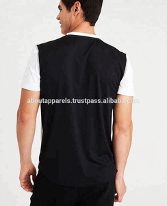 OEM a granel de fábrica, camiseta barata de manga corta con cuello redondo, diseño personalizado impreso, camisetas de béisbol - Product Image 2