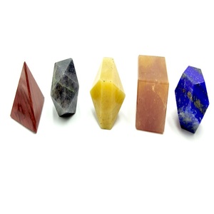 Geometric <strong>Chakra</strong> Set 7 Piece Crystal <strong>Chakra</strong> <strong>Healing</strong> Stones Sacred Geometry Symbols for Meditation Energy Balancing - Product Image 1