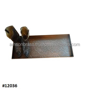 BOOT TRAY for Home <b>Wooden</b> <b>Shoes</b> Rack at Low Price Solid Metal Home <b>Storage</b> Decorative Boot Tray Door Side - Product Image 4