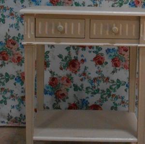 Meubles d'Indonésie-Meubles de table console en bois Frenchs Shabby - Product Image 3