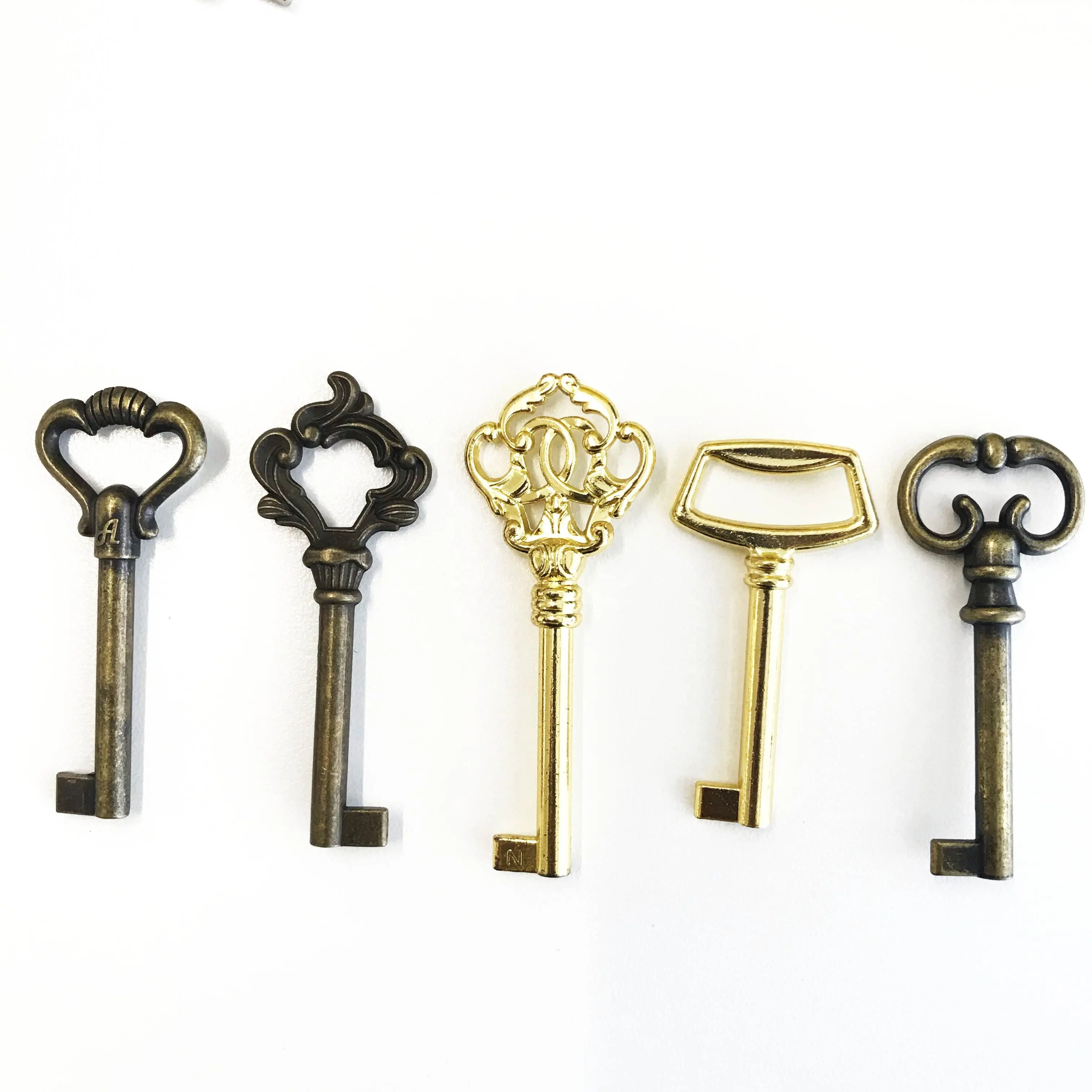 Hot Bán Antique Bronze Keys Bronze Key Trống