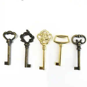 Sıcak satış antik bronz Keys bronz anahtar boş