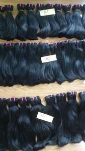 Recto 	 Extensiones de Cabello Humano Natural Liso Vietnamita, Paquete de Cabello Virgen que se Puede Decolorar - Product Image 5