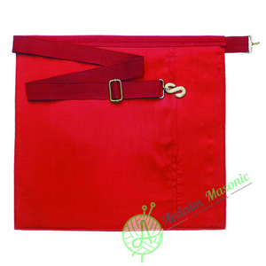 Delantal Masónico del Arco Real con Borlas para Miembros de la Francmasonería - Product Image 2