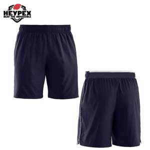 High Quality Casual Sports <b>Shorts</b> Plus Size Breathable Elastic Waist Custom Logo Printed Solid Pattern <b>Knee</b>-<b>Length</b> From Pakistan - Product Image 2