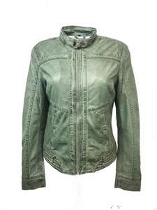 Veste en cuir au design unique et élégant pour dames, vêtements d'extérieur et d'hiver, nouveautés, manteau à fermeture éclair pour femmes, vente à chaud - Product Image 5