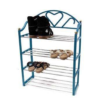 LATEST DESIGN IRON SHOE STAND Stylish Living Room Decor - Main Image
