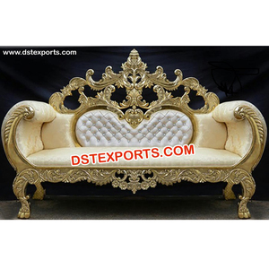 Canapé Royal à deux bras sculpté, canapé queen size - Product Image 1