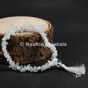 Gemstone <b>Rainbow</b> Moonstone Chips Power healing <b>Bracelets</b> - Product Image 1