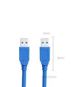 0.5m 1m 2m 3m 5m USB 3.0 סוג A זכר להקלד זכר הארכת כבל USB נתונים כבל מאריך עבור רדיאטור לרכב מצלמות MP3 מצלמה