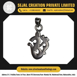 Abalorios de Plata de Ley 925 diseñados con precisión chapados en oro con acabado perfecto para regalo-Colgantes y amuletos finos - Product Image 5