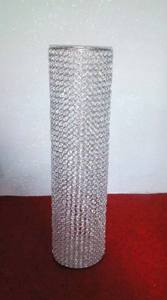 Décoration de pièce maîtresse de mariage en cristal cylindrique Bougeoir élégant et lanterne pour la décoration intérieure - Product Image 4