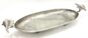 Bandeja de hierro decorativa para servir con forma clásica y elegante de nueva tendencia para decoración de mesa de comedor de boda con logotipo personalizado - Product Image 5