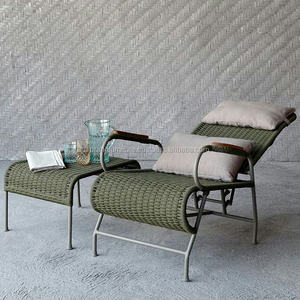 ที่มีคุณภาพสูงด้านบนขายโรงแรมกลางแจ้งใช้เตียงชายหาดเตียงอาบแดดอาบแดดที่เรียบง่ายสง่างามการออกแบบที่ทันสมัย - Product Image 3