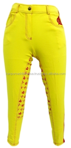 Culottes d'équitation en silicone extensibles avec taille et couleur personnalisées pour l'équitation, ensemble et accessoires équestres - Product Image 2